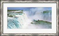 Framed Iguazu Falls, Brazil