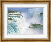 Framed Iguazu Falls, Brazil