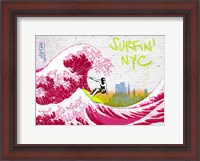 Framed Surfin' NYC