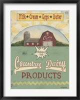 Framed Country Dairy