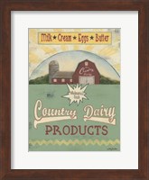 Framed Country Dairy