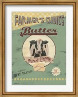 Framed Farmer's Choice Butter