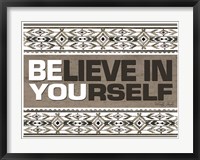 Framed Believe in Yourself