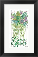 Framed Grow Happiness