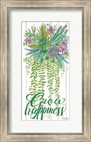 Framed Grow Happiness