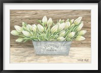 Framed Flowers & Garden Tulips