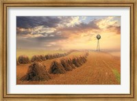 Framed Amish Country Sunrise