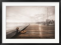 Framed Newport Dock I