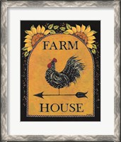 Framed Sunny Farmhouse