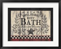 Framed Hot Bath