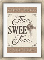 Framed Farm Sweet Farm