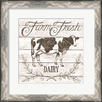 Framed Farm Fresh Dairy