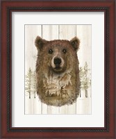 Framed Bear Wilderness Portrait
