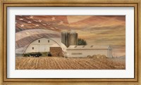 Framed American Farmland