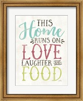 Framed Love, Food and Laughter