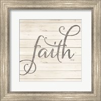 Framed Simple Words - Faith