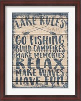 Framed Lake Rules