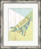 Framed Rawr Dinosaur