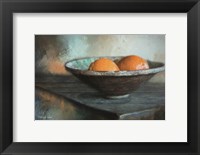 Framed Orange Still Life