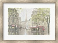 Framed Pale Impression of Paris