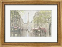 Framed Pale Impression of Paris