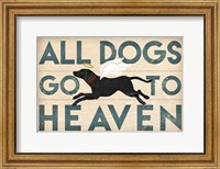 Framed All Dogs Go to Heaven I