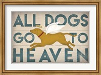 Framed All Dogs Go to Heaven III