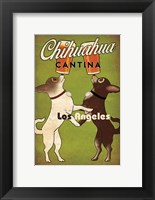 Framed Double Chihuahua Los Angeles