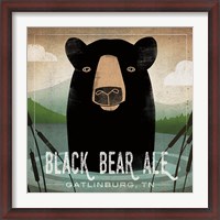 Framed Skinny Dip Black Bear Ale