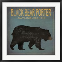 Framed Black Bear Porter