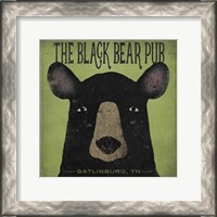 Framed Black Bear Pub