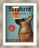 Framed Shepherd Brewing Co Pittsburgh
