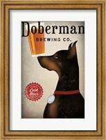 Framed Doberman Brewing Company