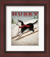 Framed Husky Ski Co
