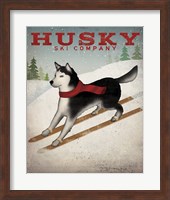 Framed Husky Ski Co