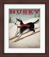 Framed Husky Ski Co