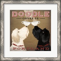 Framed Doodle Coffee Double IV Portland