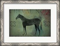 Framed Cheval Noir v1