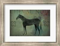 Framed Cheval Noir v1