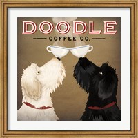 Framed Doodle Coffee Double IV