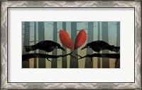 Framed Love Birds
