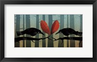 Framed Love Birds