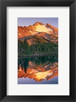 Framed Mount Jefferson Panel II