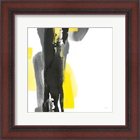 Framed Black and Yellow II v2