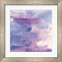Framed 'Purple Haze II' border=