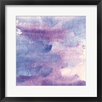 Framed 'Purple Haze II' border=