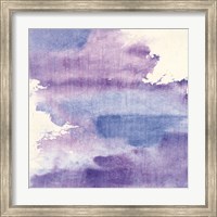 Framed 'Purple Haze I' border=