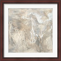 Framed White Horse II