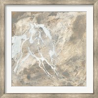 Framed White Horse I