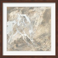 Framed White Horse I
